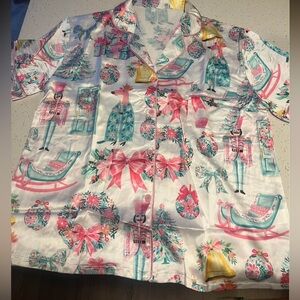 Festive Holiday Nutcracker Pajama Set
